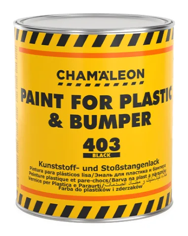 403 1K peinture noir plastique et pare-chocs