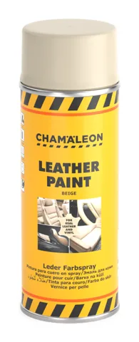 Peinture cuir en aérosol Beige 400 ml